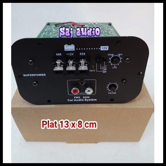 Power Ampli Pws-1299 Powerfull Untuk Subwoofer/Speaker Aktif....