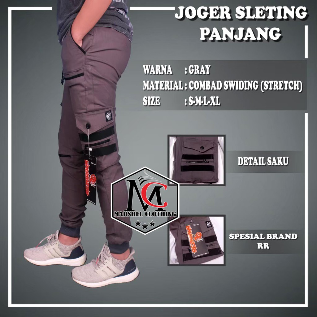 RCL - Celana Jogger Celana Cargo Joger Jogger Pria Twill Bikers S.M.L.XL