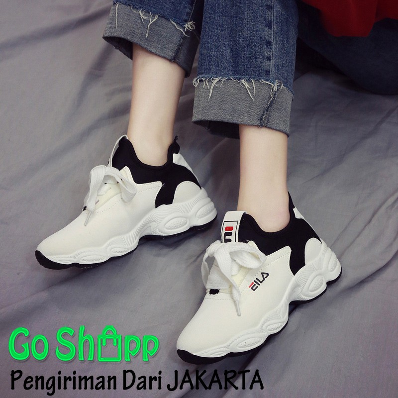 Sepatu Wanita Import High Quality - Sepatu Sneakers Wanita Fashion Korea - Sneakers Wanita [H03]