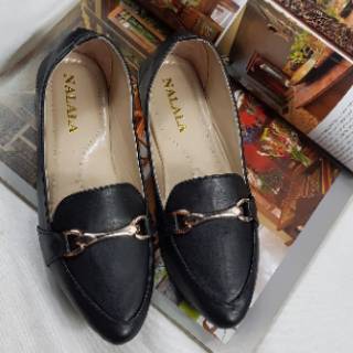 Zivanya flat shoes  nalala sol karet  Shopee  Indonesia