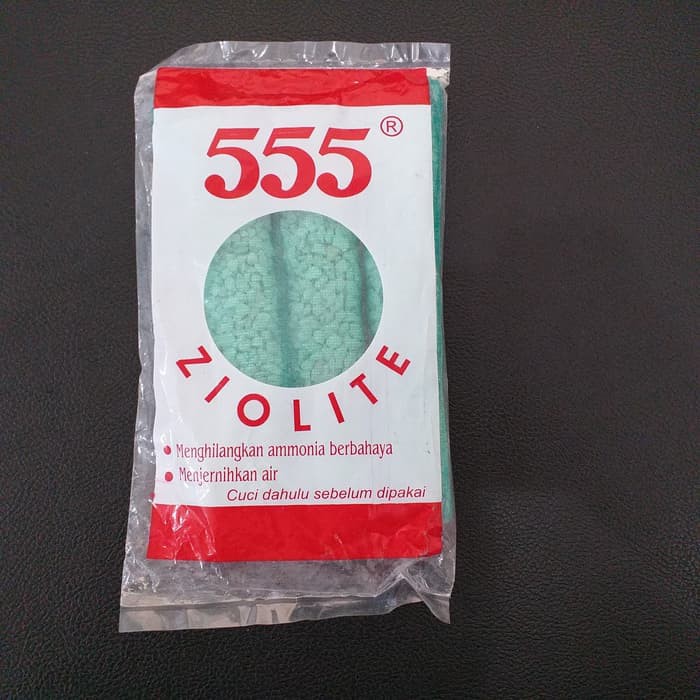 Ziolite Zeolite 170gr 555+Media Filter Air Aquarium Penjernih Torn