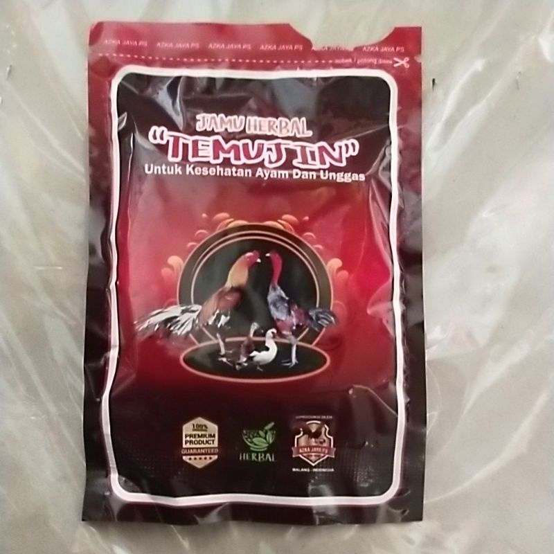 TEMUJIN jamu lokal jamu rawatan ayam aduan tenaga nafas panjang mental bagus