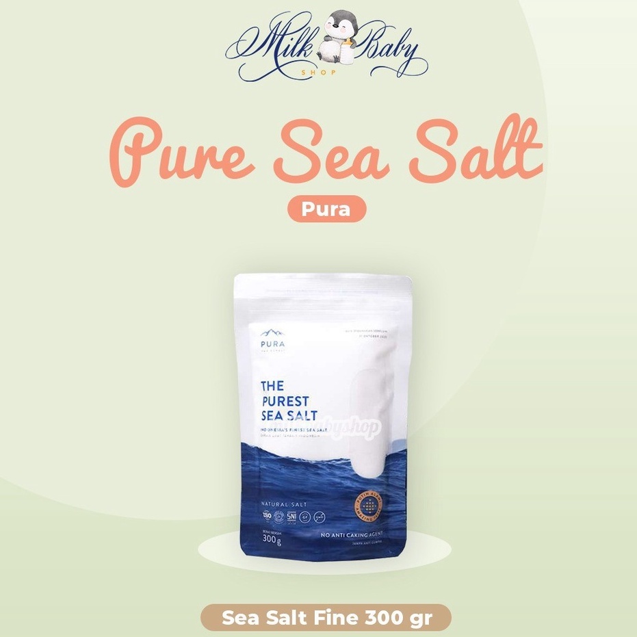 

Pura Seasalt Fine 300gr