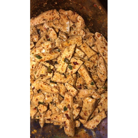 

Basreng pedas daun jeruk bumbu mluget