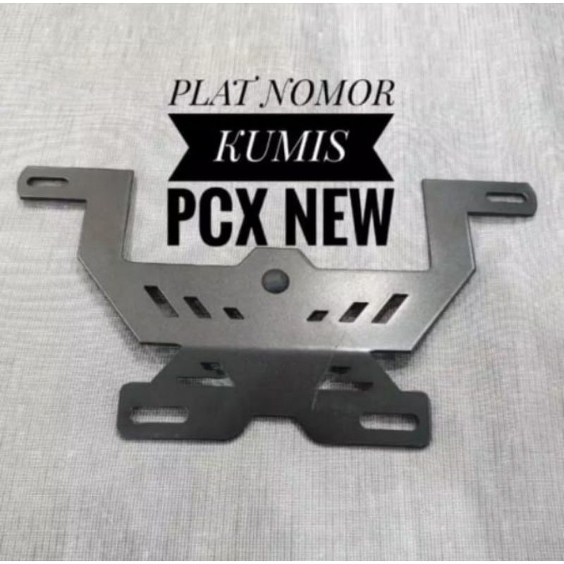 BREKET PLAT NOMOR KUMIS NMAX NEW,NMAX LAMA,PCX,AEROX SUPER MURAH