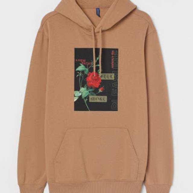 rose hoodie h&m