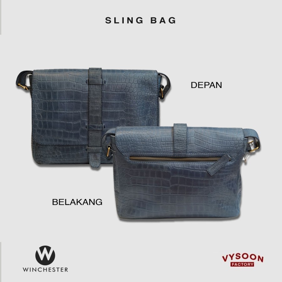 Tas Wanita Ukuran Bahan Kulit / Sling Bag Premium