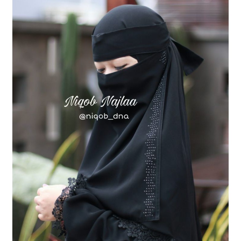 Niqab Bandana Niqab Cadar Niqab Yaman Cadar Bandana Niqob Viral Termurah Niqob NAJLAA