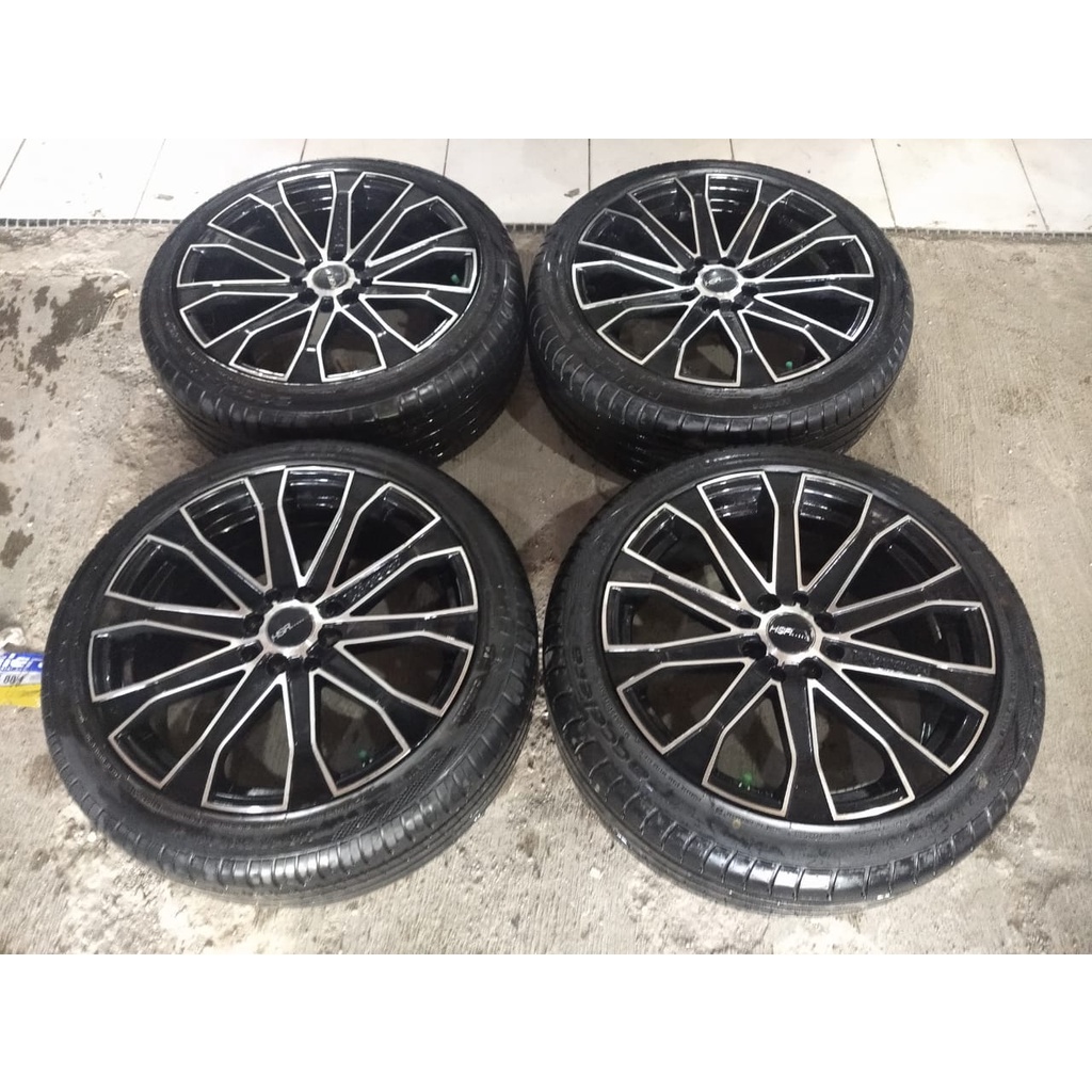velg pelek mobil racing hsr seken verezo ring 17+ban 215/45/r17