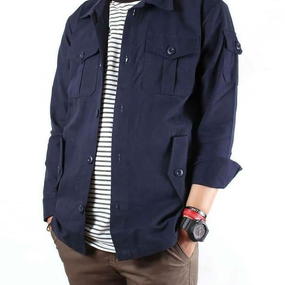 Stok terbatas.. Button/SK2 Semi Parka - Jaket Semi Parka