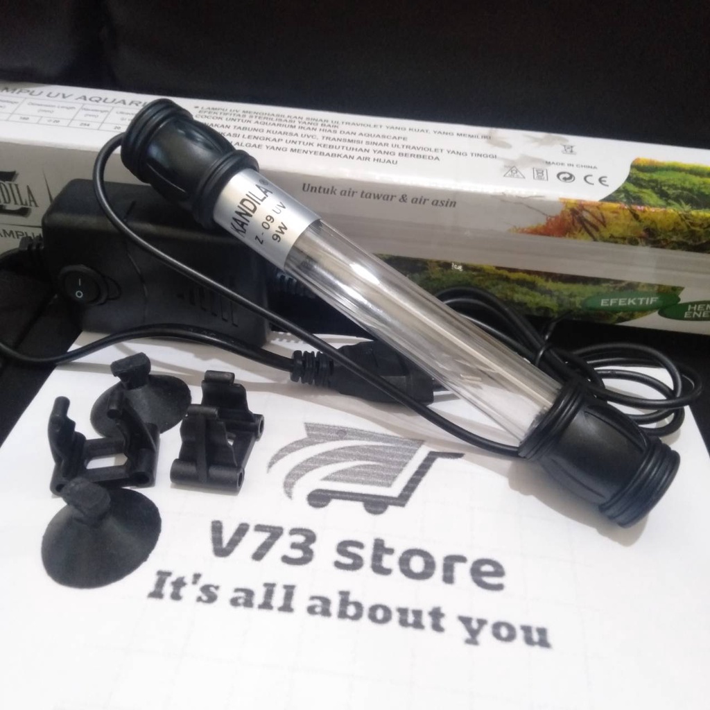 KD UV Z 09W LAMPU ULTRAVIOLET AQUARIUM KANDILA Z SERIES LAMPU AQUARIUM