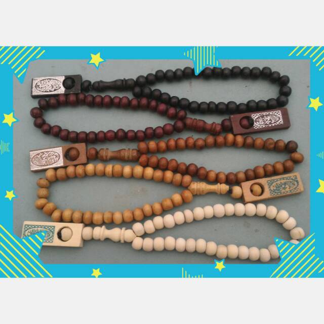 Souvenir Umroh Haji Tasbih Kayu 33 (Minimal Order 20 Pcs)