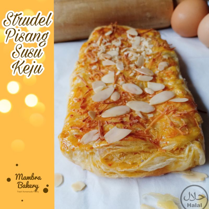 

Strudel Pisang Susu Keju