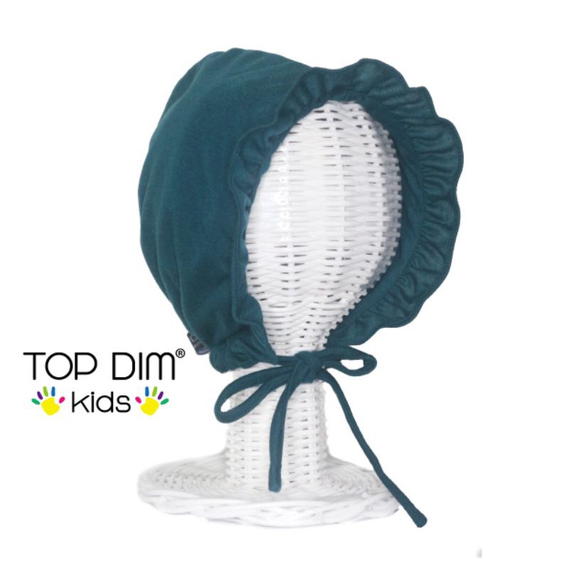 Topdimkids Topi Bonet Ruffle Bonet Topi Noni Bonet Renda Topi Bayi Aksesoris Anak Bayi Polos Basic-Chotree
