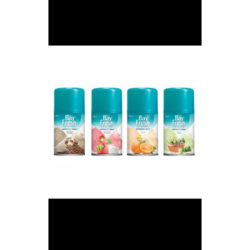 reffil isi ulang pengharum air spray matic otomatis automatic bayfresh.ocean, apel,jeruk