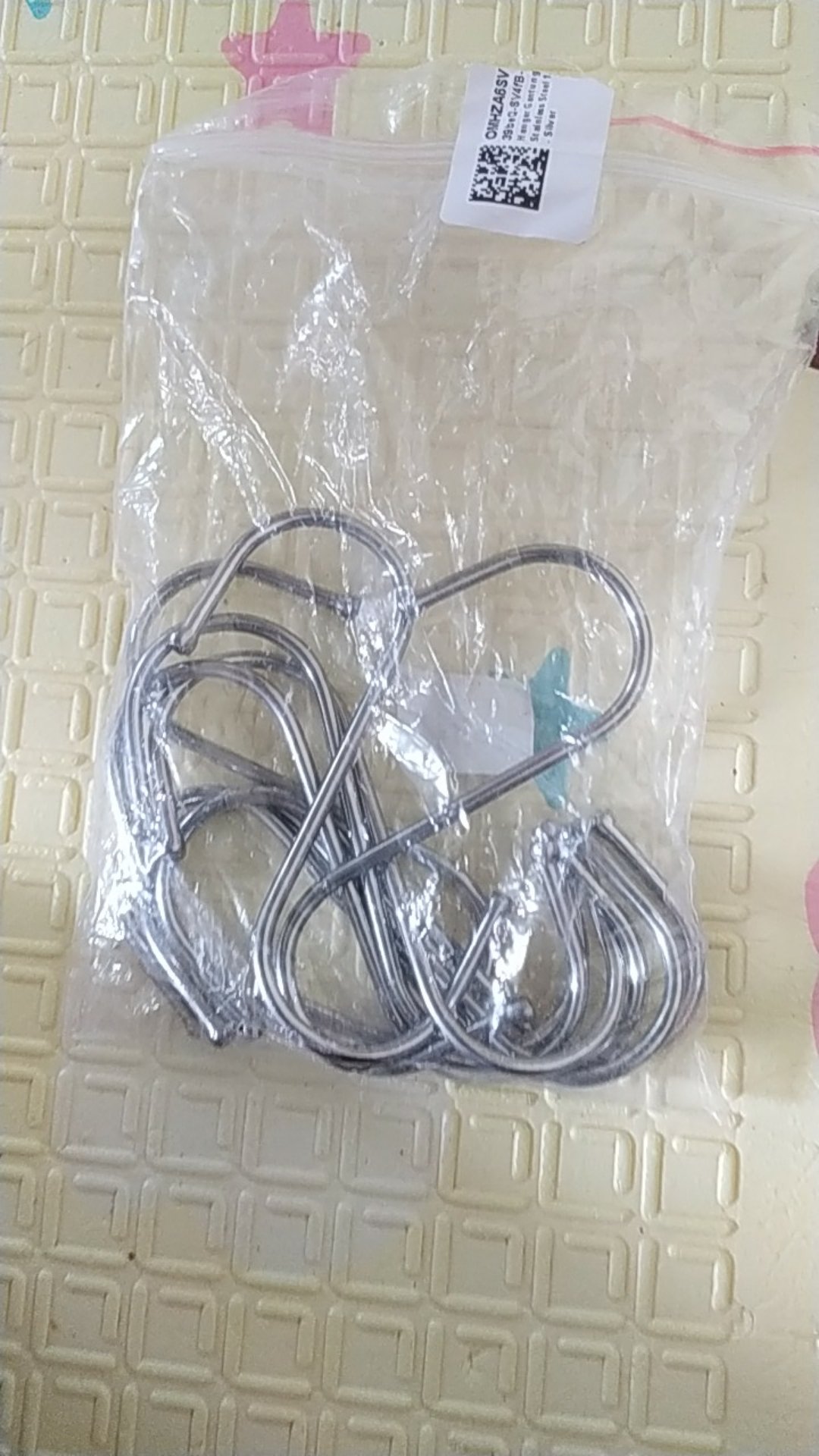 Hanger Gantungan Serbaguna Stainless Steel 10pcs S Shape Hook