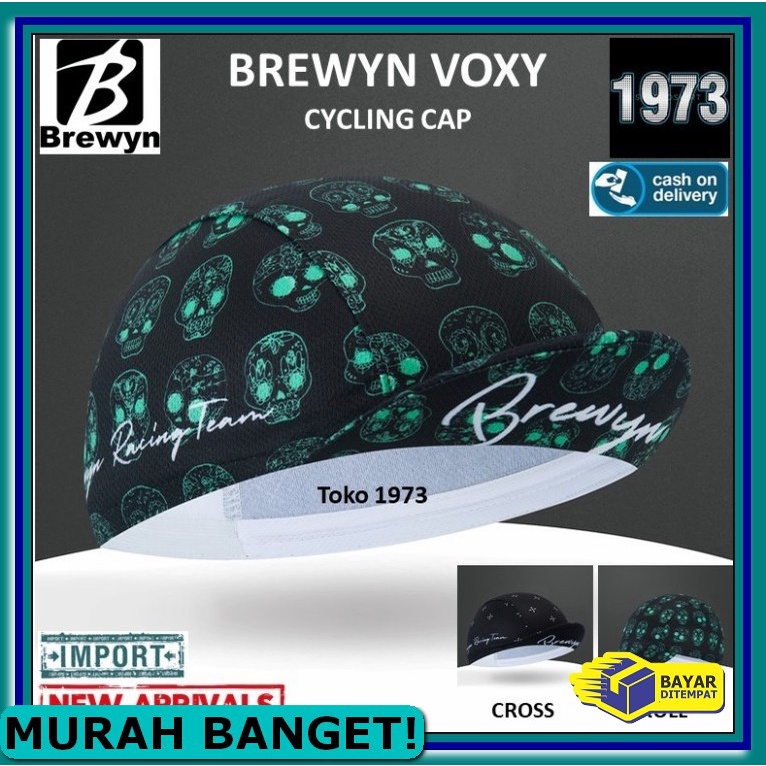 Topi Baret Casual Pria Branded Original Cressida (Bisa Cod) KF226 Topi Sepeda : Brewyn Voxy - Cycli