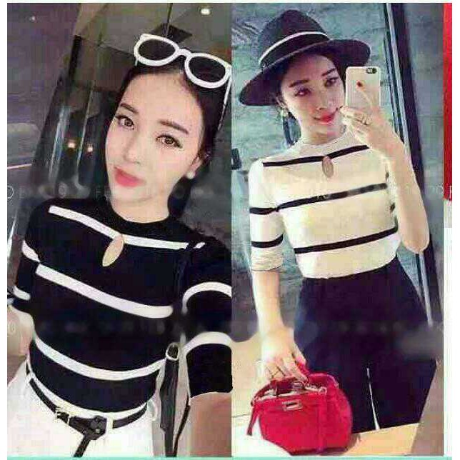 [Angel top RO] Blouse Wanita Spandex Varian Warna