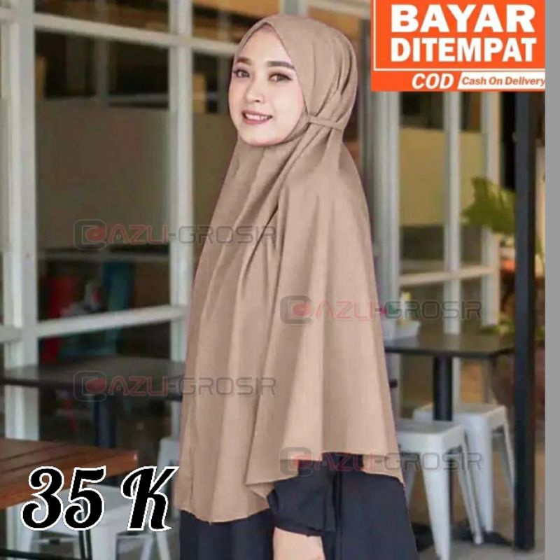 Kerudung bergo jumbo