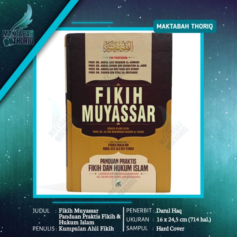 Jual Buku Fikih Muyassar Panduan Praktis Fiqih Dan Hukum Islam Darul