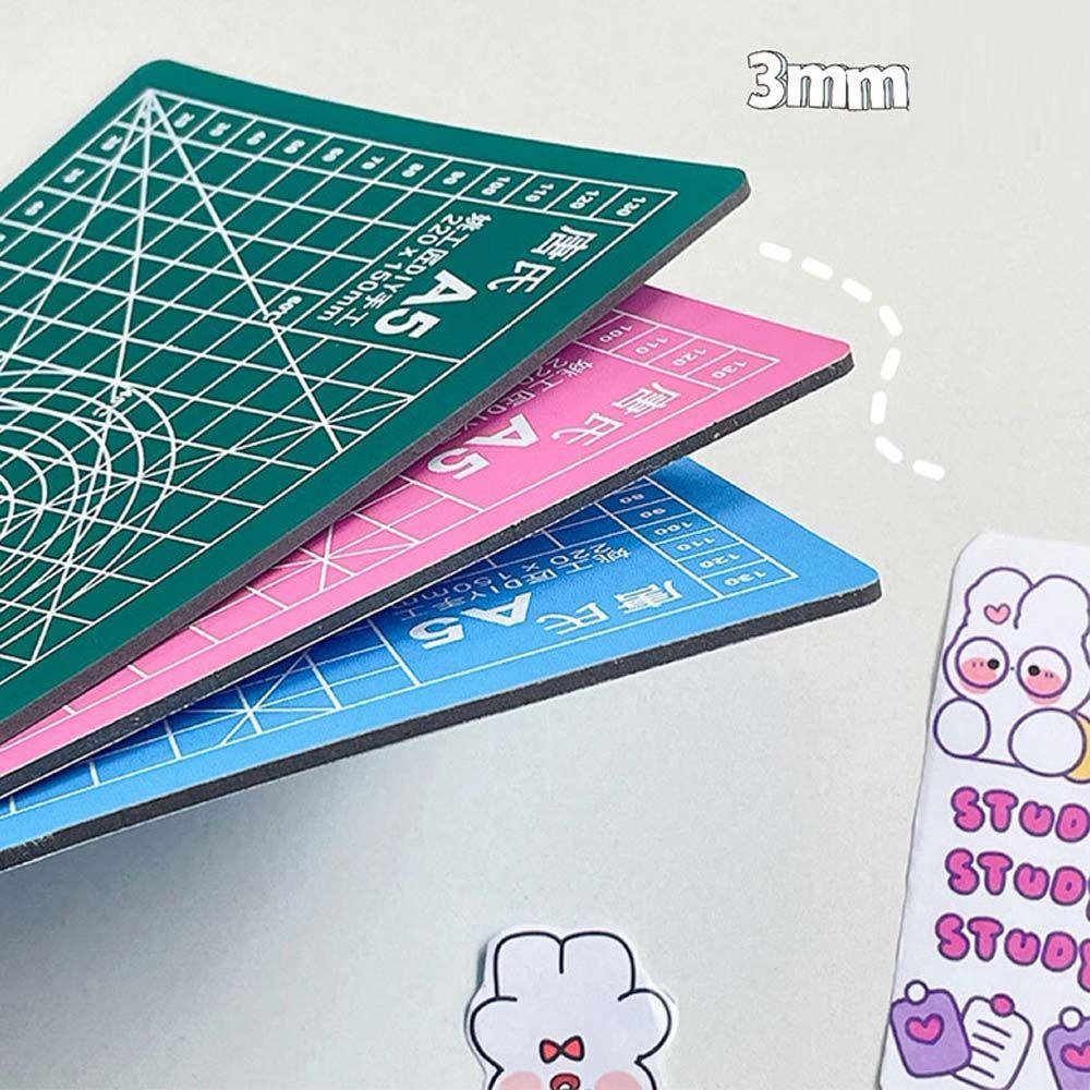 [Elegan] Tikar Pemotong PVC Hijau Cutting Pad Tahan Lama DIY Kerajinan Tangan Seni Multifungsi Kertas Ukiran Pad