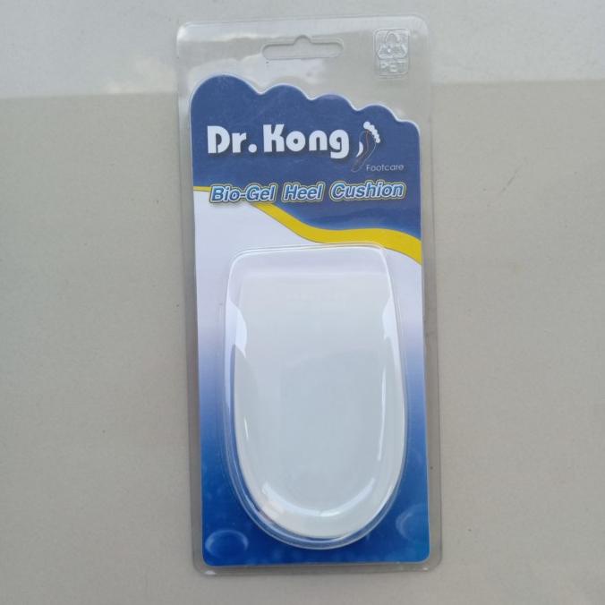 [[COD]] DR. KONG Bio Gel Insole Cushion Original / Dr Kong Insole Silicon Heel EKSLUSIF Kode 621