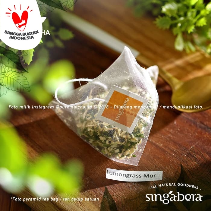 

Bb0621D Singabera Teh Premium Indonesia - Singabera Lemongrass Moringga 1 Tb 0547771