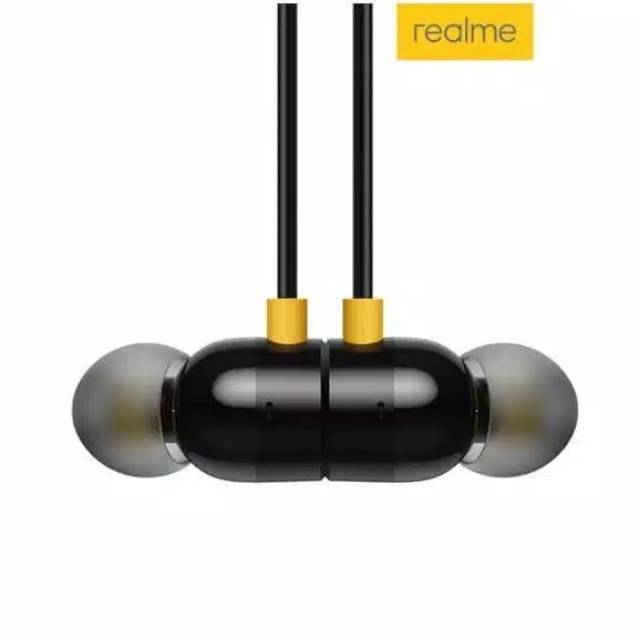 Realme Buds 2 In Ear Earphone Headset Magnetic Original 100%  Realme Buds In Ear Headset Earphone