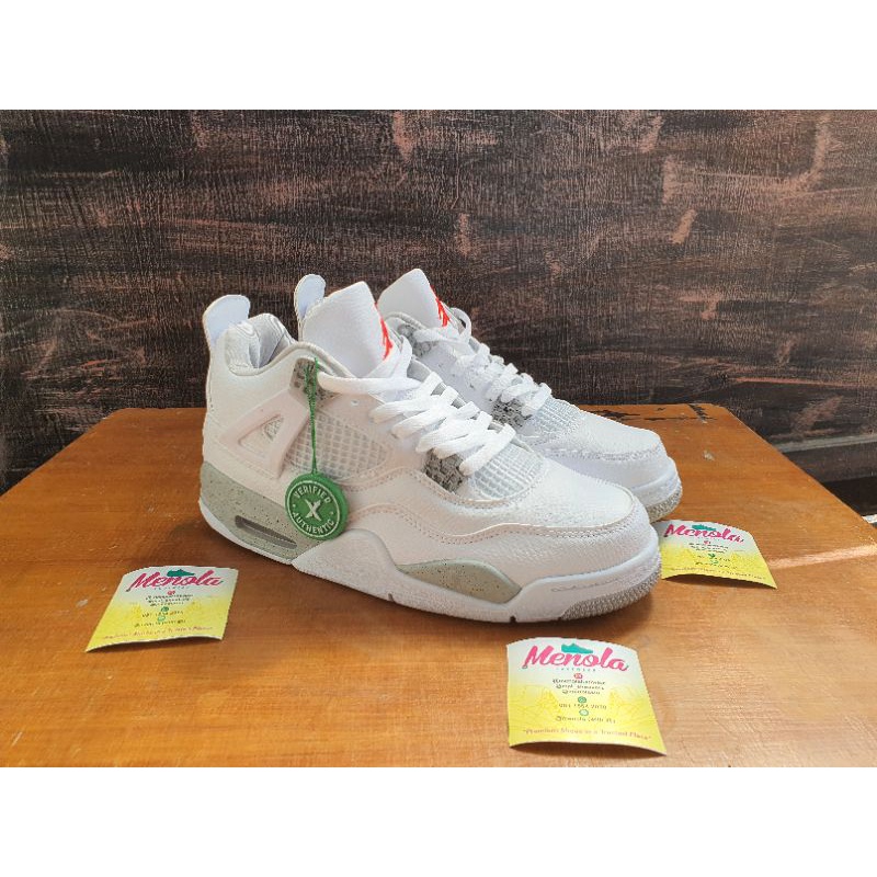 jordan 4 white oreo size
