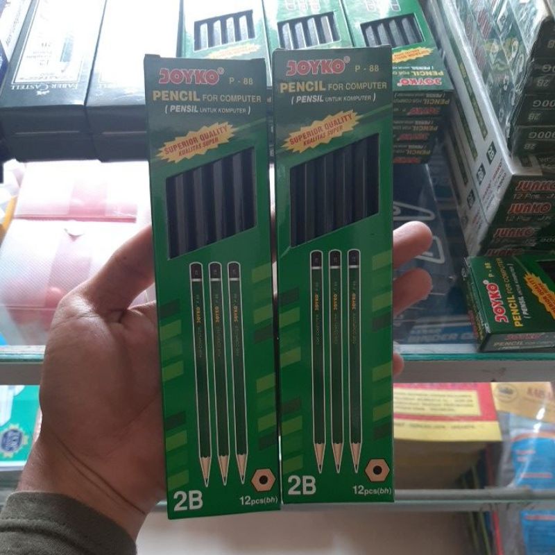 

PENSIL JOYKO 2B HITAM PERPACK (12 PCS)