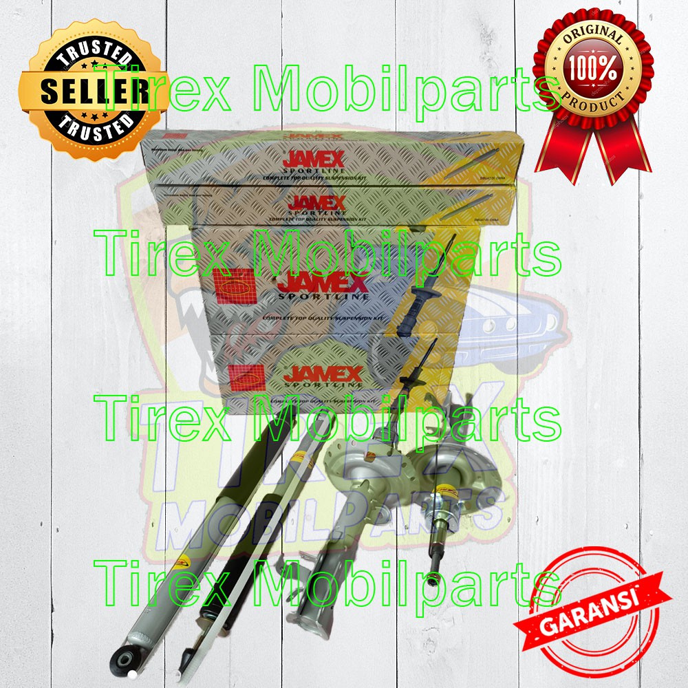 Shock breaker JAMEX PREMIUM HONDA JAZZ RS NEW JAZZ DEPAN BELAKANG ORIGINAL ASLI