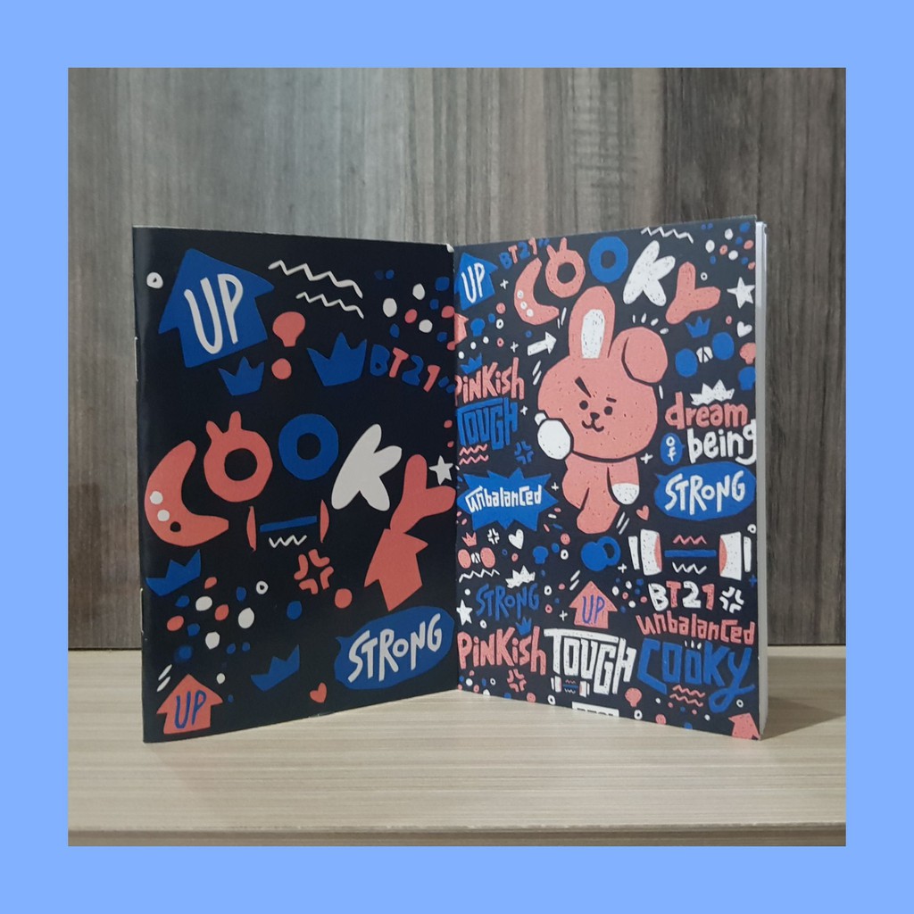 

KPOP MERCH - BT21 MERCH - BT21 COOKY NOTE BOOK / BUKU NOTES BT21 / BUKU MINI / BUKU CATATAN