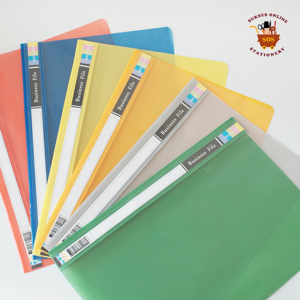 SOS Map Bisnis File MICROTOP Folio(minimal 12) / Business File / Map Bisnis Plastik/Map Bisnis/Map F