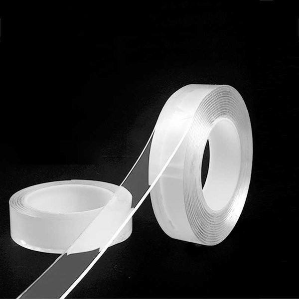 

Double Tape Bening 2cm x 2 meter Hoki Tape Nano Tape Murah