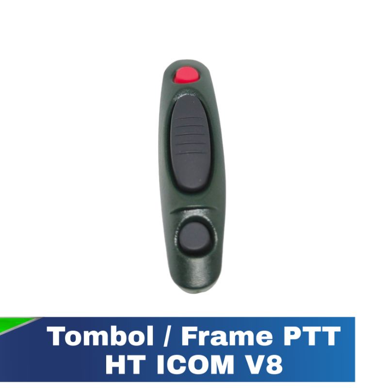 Tombol Samping Karet PTT HT ICOM V8
