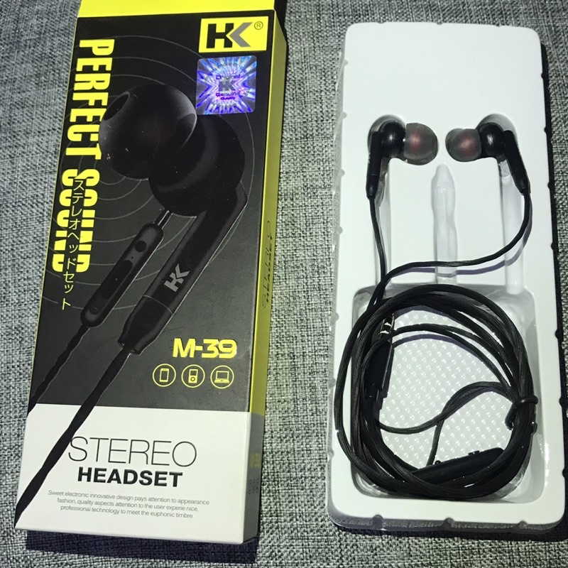 Headset GAMING Original HK M39 BASS Headphone