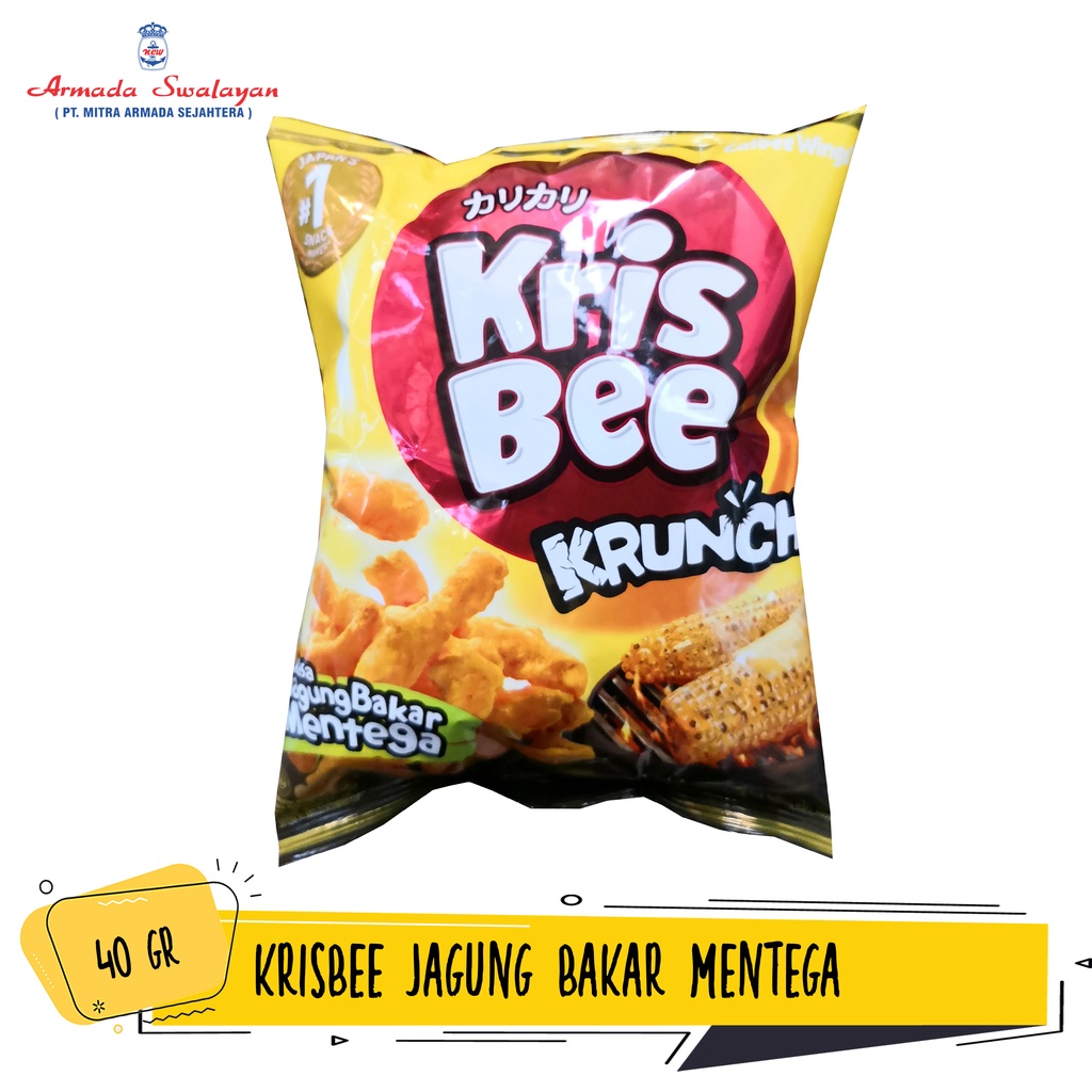 

Krisbee Krunchy Jagung Bakar Mentega 40g