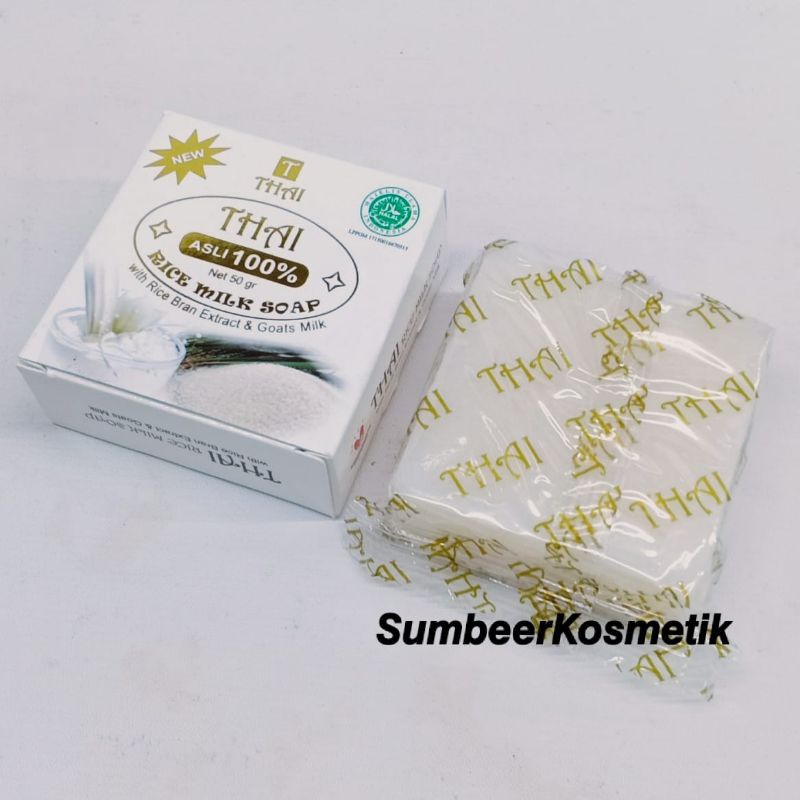 Sabun Beras THAI Bpom Soap Thai Rice Milk