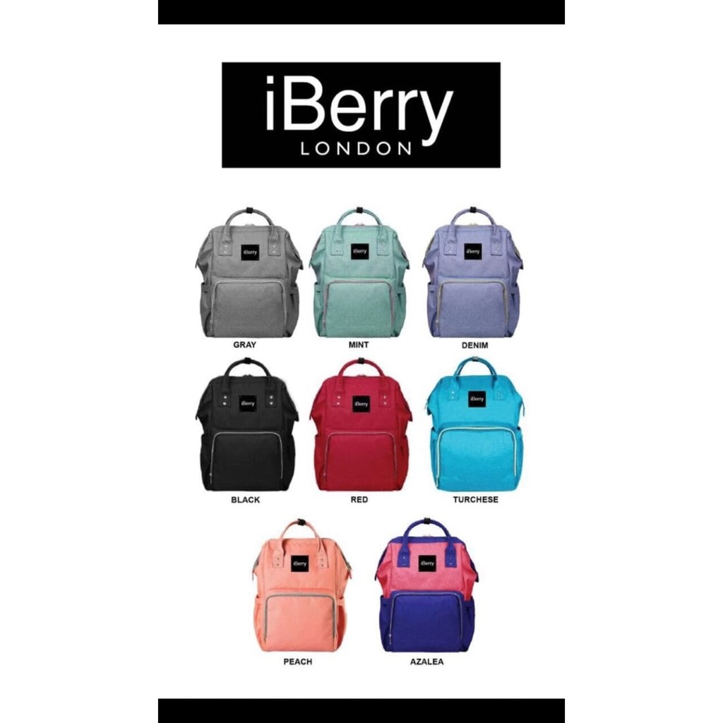 Ibu & Bayi - Tas Perlengkapan Bayi - Iberry Diaper Bag Berkualitas