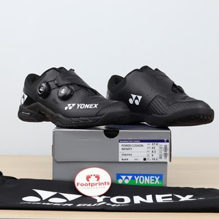  Sepatu  Badminton Yonex  Power Cushion Infinity BOA  Black 