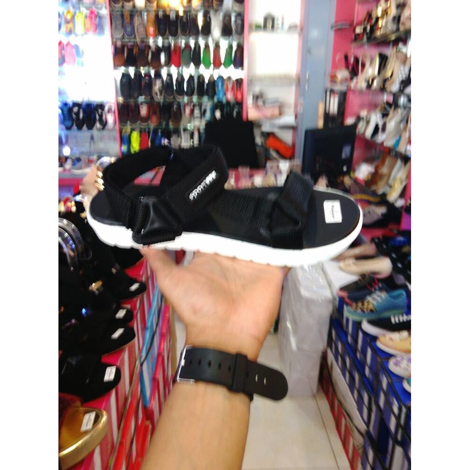 SANDAL JJ18 HITAM