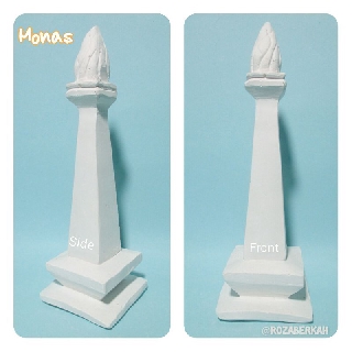 Paket Lukis Patung Gypsum 3D Monas | Shopee Indonesia