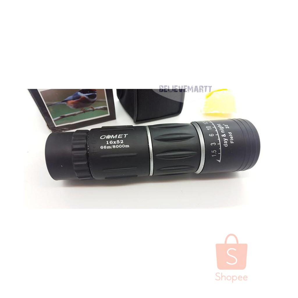 TEROPONG TPO2G829 BINOCULARS 16X52 JARAK JAUH BAGUS BARU PRAKTIS MINI NEW