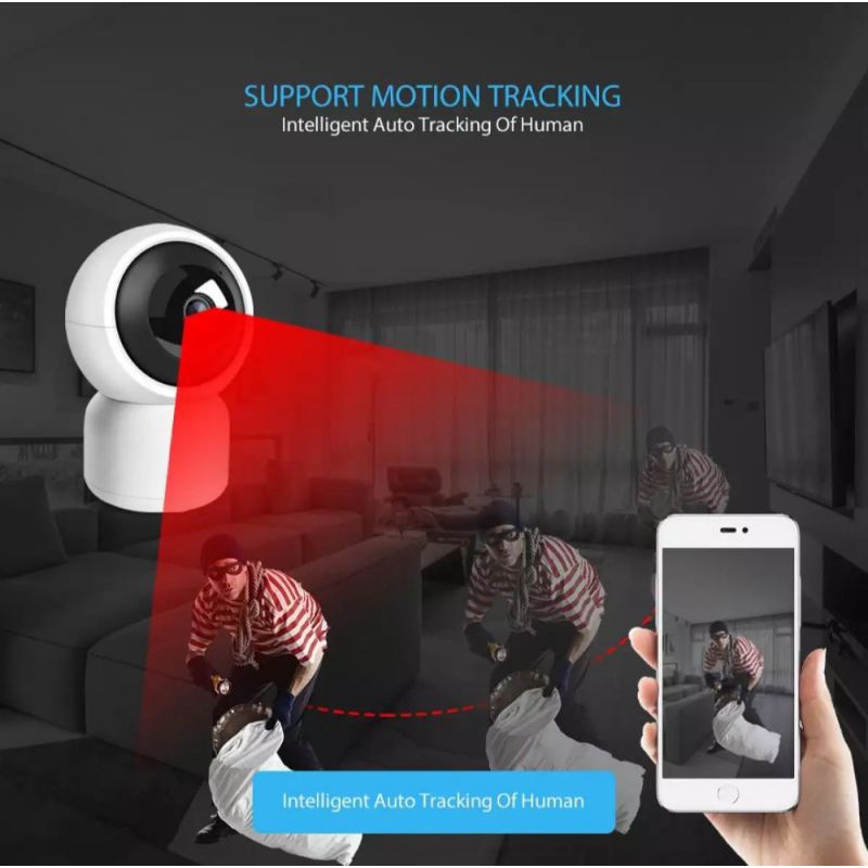 CCTV kamera wistino 1080 P wifi rumah