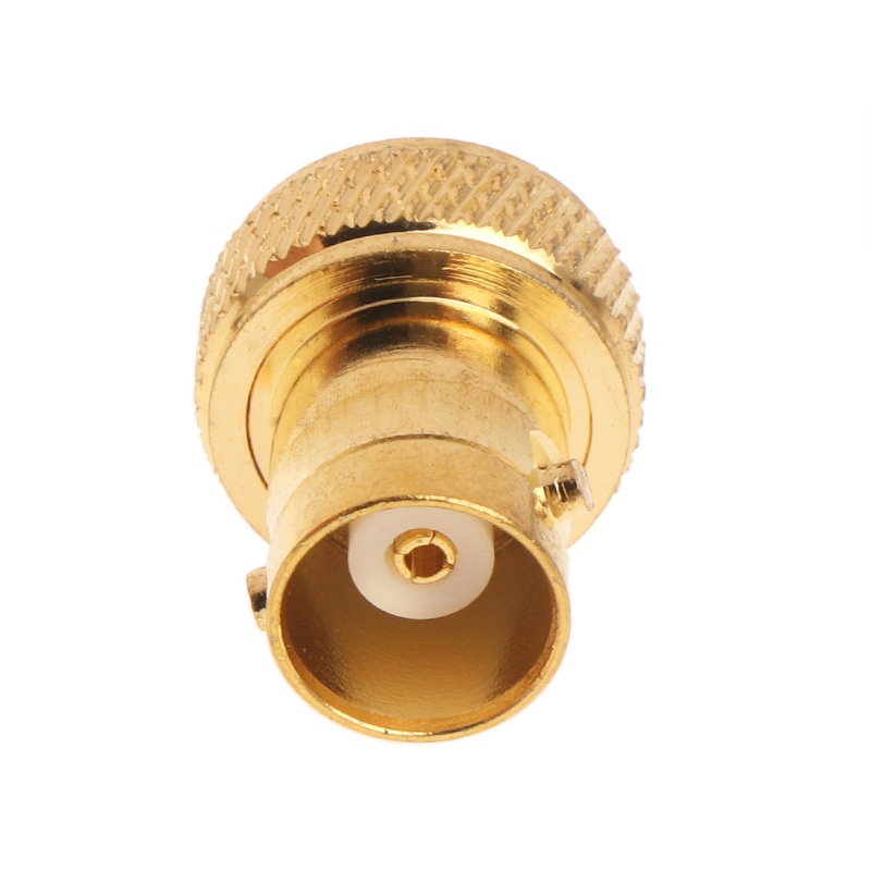 Cre Jack Female BNC Lapis Emas Lurus Ke Adaptor Konektor RF Coaxial SMA Female