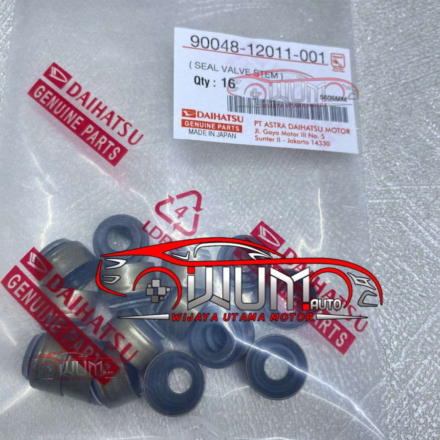 OIL SEAL VALVE STEAM SEAL KLEP SIL KLEP FEROZA ESPASS ZEBRA TARUNA