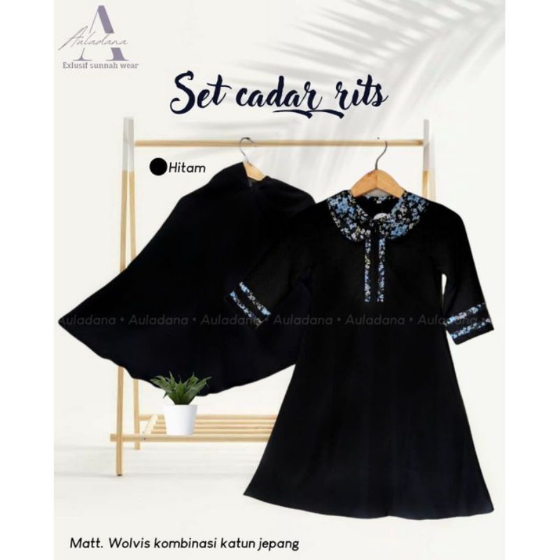 GAMIS ANAK PEREMPUAN SETELAN SYAR I MUSLIMAH jubah anak syari muslimah setelan anak murah