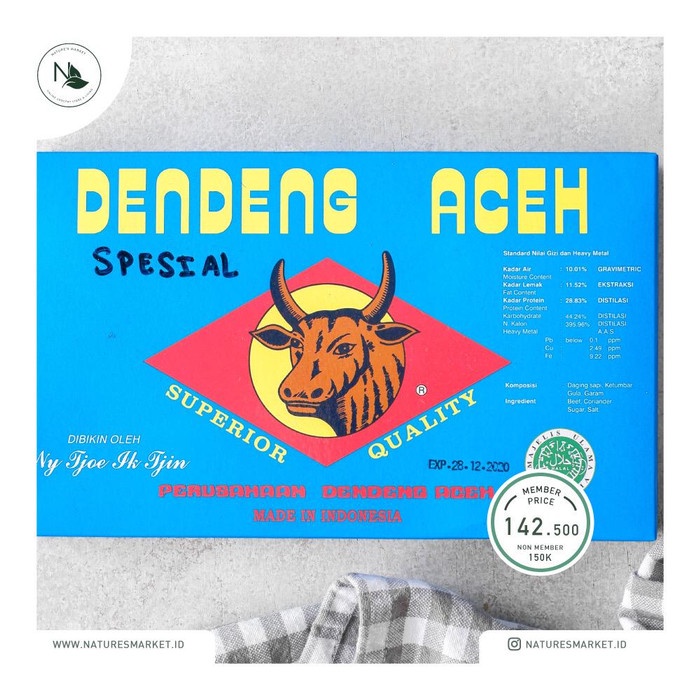 

Dendeng Aceh Sapi Spesial 250gr