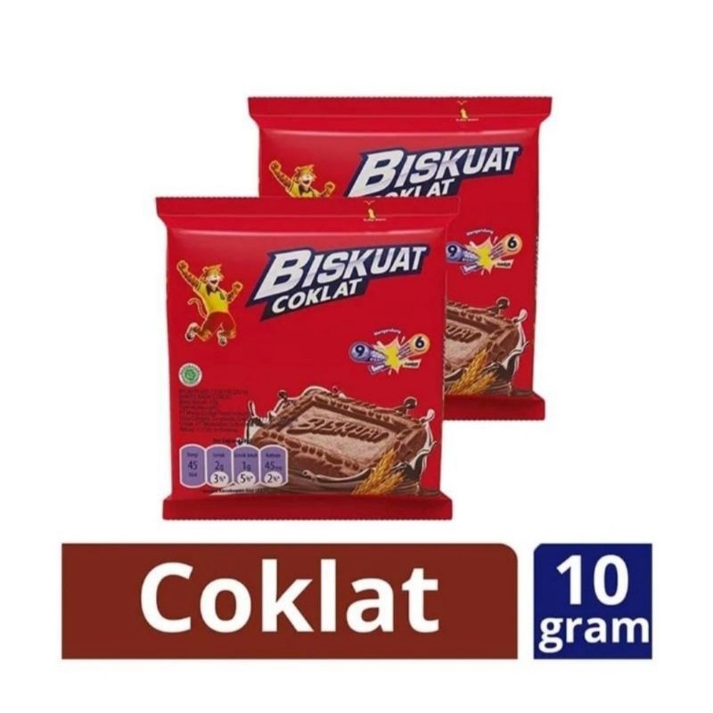 

Biskuat Biskuit Coklat dan Original 10gr x 10