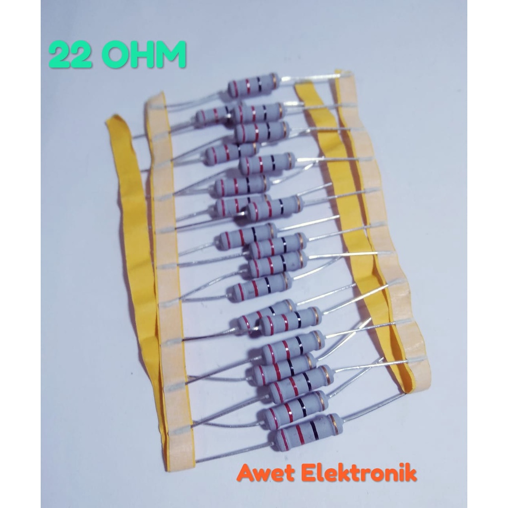 resistor 22 ohm 2 watt resistor 22r resistor 22R